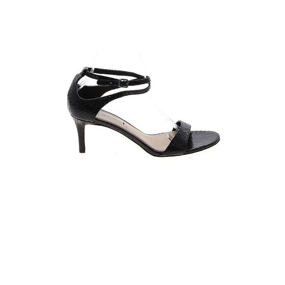 Via Spiga Ankle Strap snake print leather sandals - Picture 2 of 3